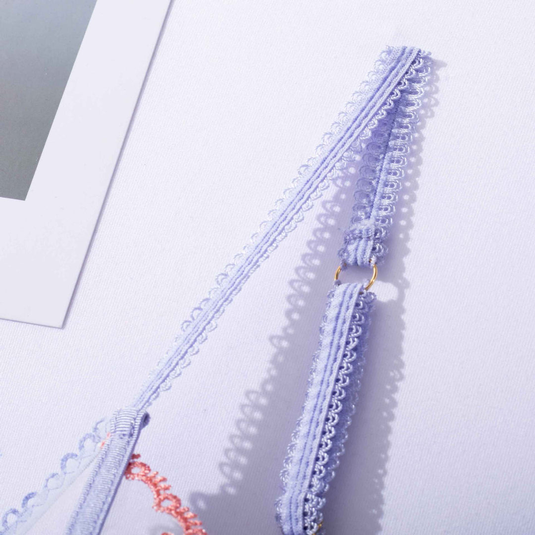 Experience the epitome of seductive elegance with our Hannah 3-Piece Luxurious Lace Lingerie Set